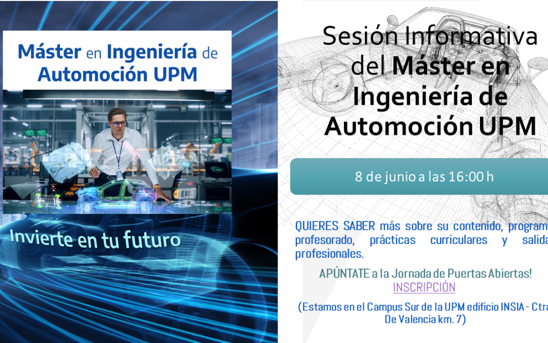 Presentación del Máster en Ingeniería de Automoción UPM